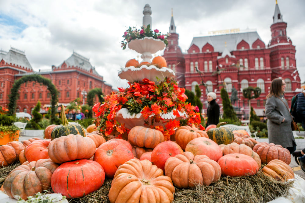 Красная Площадь Осенью Фото