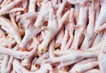 В январе – октябре основой экспорта продукции птицеводства РФ в КНР стали куриные лапки